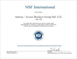 iCook NSF certifikát