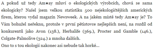 Amway kritik přistižen při manipulaci